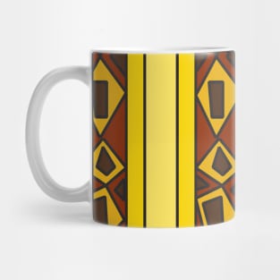 ethnic background folk africans endless pattern Mug